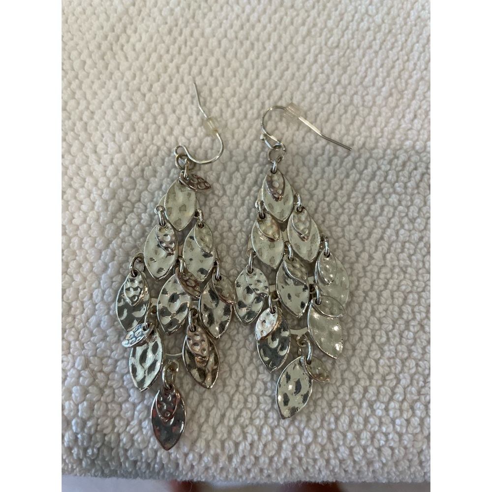BANCROFT Theo Leaf Chandelier Earrings Stitch Fix